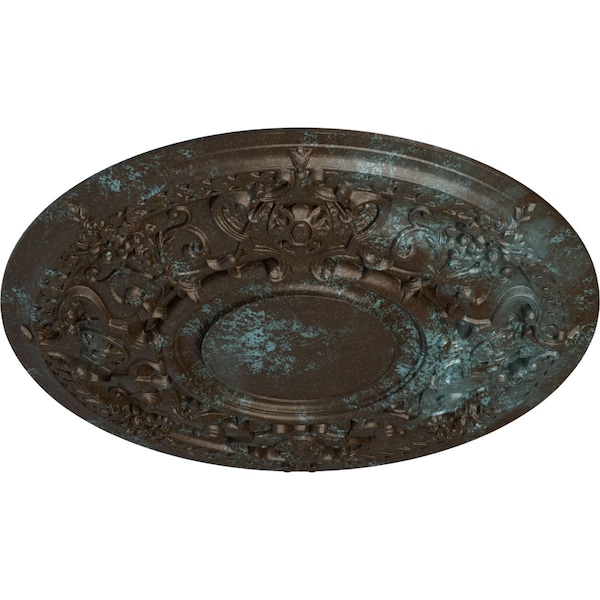 Jackson Ceiling Medallion (Fits Canopies Up To 13 1/2), 32 3/4OD X 2 1/2P